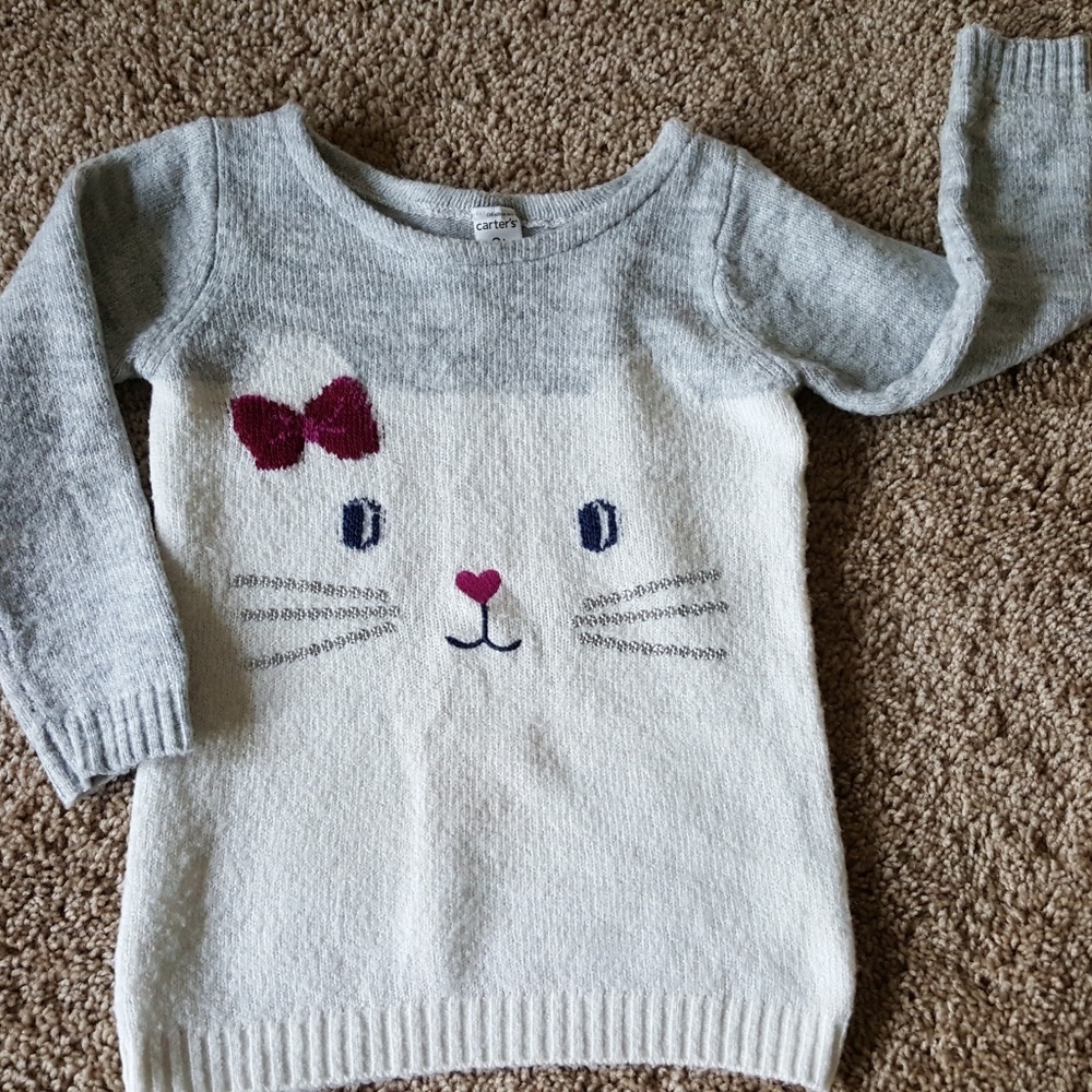 COPY - Carter's 2T 🐱 sweater